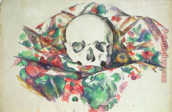 Paul Cezanne Skull on Drapery C 1902 06